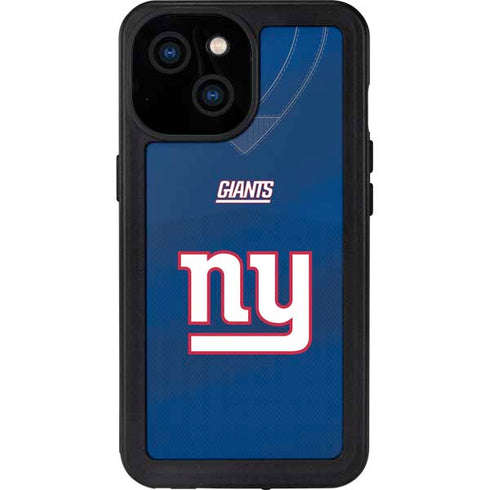 NFL New York Giants Team Jersey iPhone 15 Waterproof Case