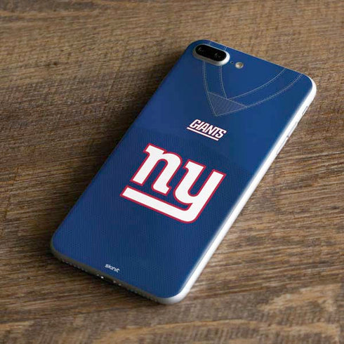 NFL New York Giants Team Jersey iPhone 8 Plus Skin