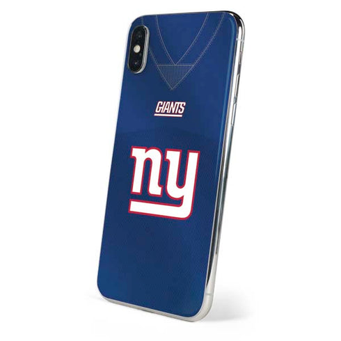 NFL New York Giants Team Jersey iPhone X Skin