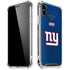 NFL New York Giants Team Jersey iPhone X/XS Clear Case