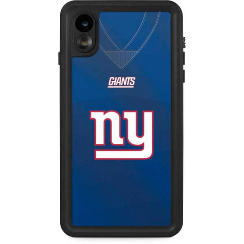 NFL New York Giants Team Jersey iPhone XR Waterproof Case