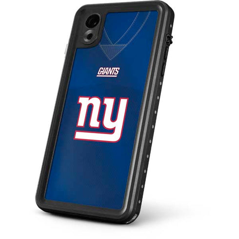 NFL New York Giants Team Jersey iPhone XR Waterproof Case