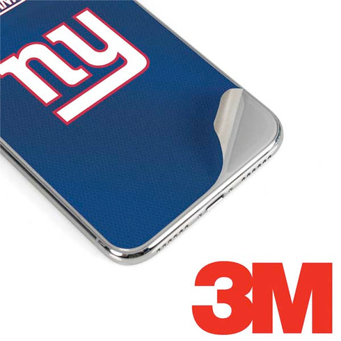 NFL New York Giants Team Jersey iPhone XS Max Skin