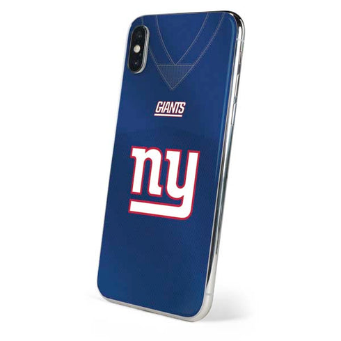 NFL New York Giants Team Jersey iPhone XS Skin
