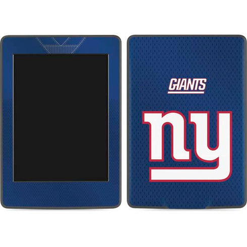 NFL New York Giants Team Jersey Amazon Kindle Skin
