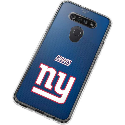 NFL New York Giants Team Jersey LG K51/Q51 Clear Case