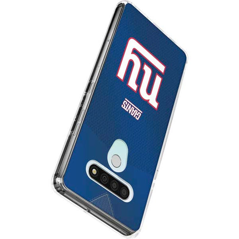 NFL New York Giants Team Jersey LG Stylo 6 Clear Case