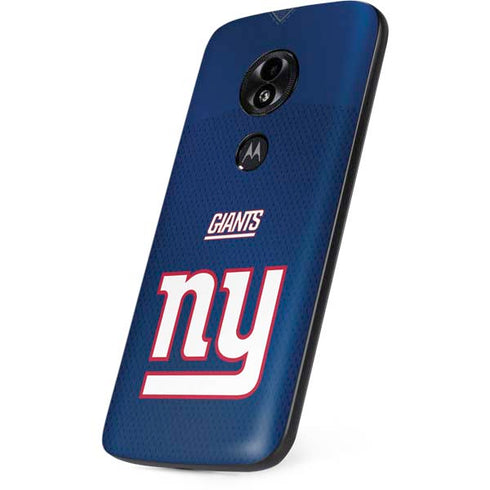 NFL New York Giants Team Jersey Moto E5 Play Skin