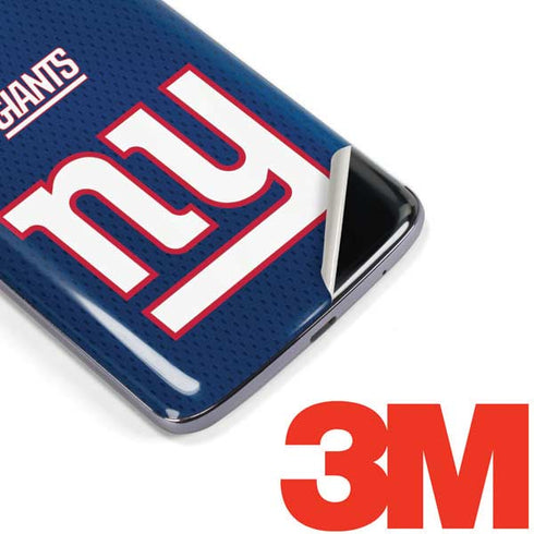 NFL New York Giants Team Jersey Moto E5 Plus Skin