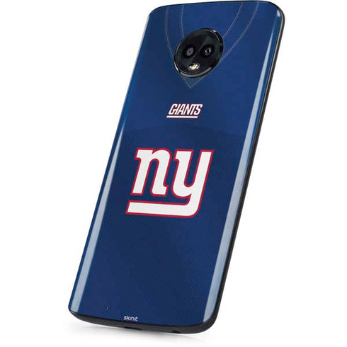 NFL New York Giants Team Jersey Moto G6 Skin