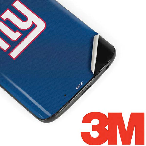 NFL New York Giants Team Jersey Moto G6 Skin