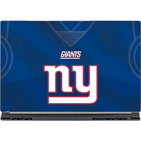 NFL New York Giants Team Jersey MSI GS65 Stealth Laptop Skin