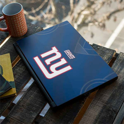 NFL New York Giants Team Jersey MSI GS65 Stealth Laptop Skin
