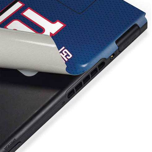 NFL New York Giants Team Jersey Nintendo Switch Bundle Skin