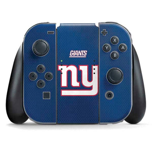 NFL New York Giants Team Jersey Nintendo Switch (2017-2021) Joy-Con Controller Skin