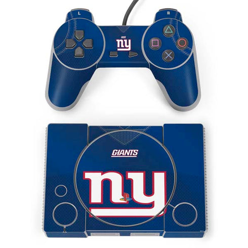 NFL New York Giants Team Jersey PlayStation Classic Bundle Skin