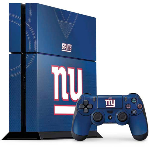 NFL New York Giants Team Jersey PS4 Console and Controller Bundle Skin