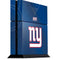 NFL New York Giants Team Jersey PS4 Console Skin