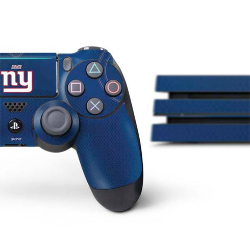 NFL New York Giants Team Jersey PS4 Pro Bundle Skin
