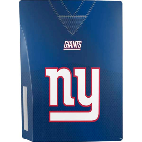 NFL New York Giants Team Jersey PS5 Bundle Skin