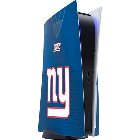 NFL New York Giants Team Jersey PS5 Console Skin