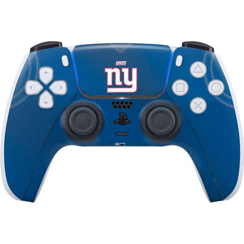 NFL New York Giants Team Jersey PS5 Controller Skin