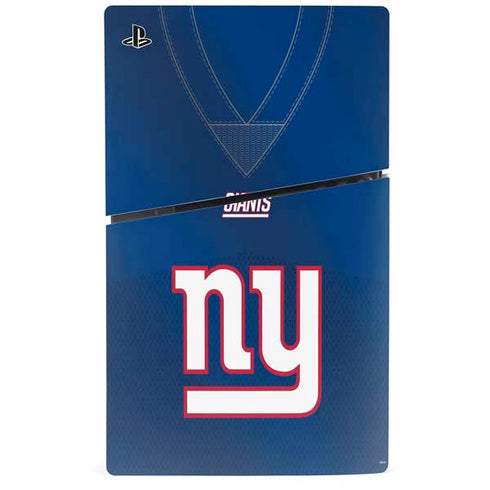 NFL New York Giants Team Jersey PS5 Slim Disk Bundle Skin