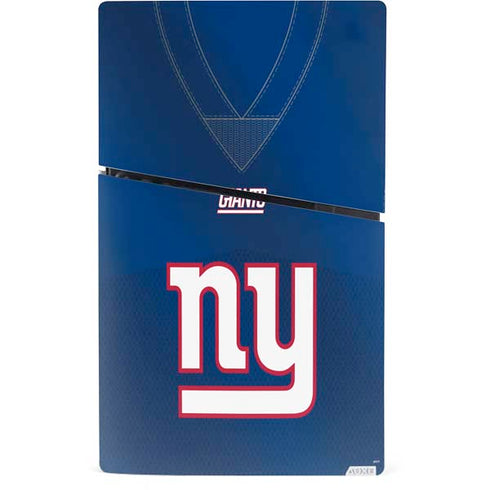 NFL New York Giants Team Jersey PS5 Slim Digital Edition Console Skin