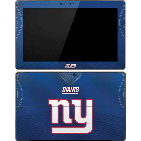 NFL New York Giants Team Jersey Surface Pro Tablet Skin