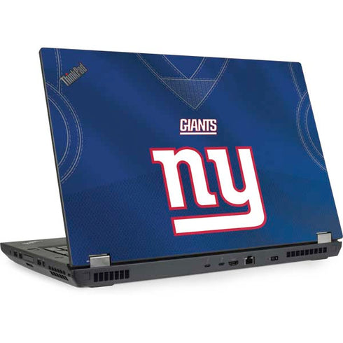 NFL New York Giants Team Jersey Lenovo ThinkPad Skin