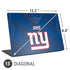 NFL New York Giants Team Jersey Universal Laptop 15in (12.2 x 8.8in) Skin