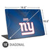 NFL New York Giants Team Jersey Universal Laptop 18in (14.6 x 10.6in) Skin