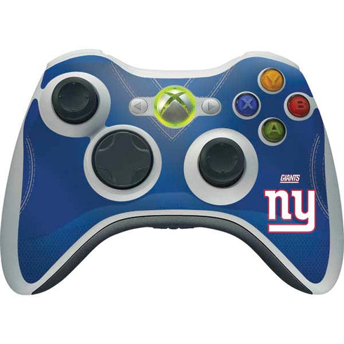 NFL New York Giants Team Jersey Xbox 360 Wireless Controller Skin