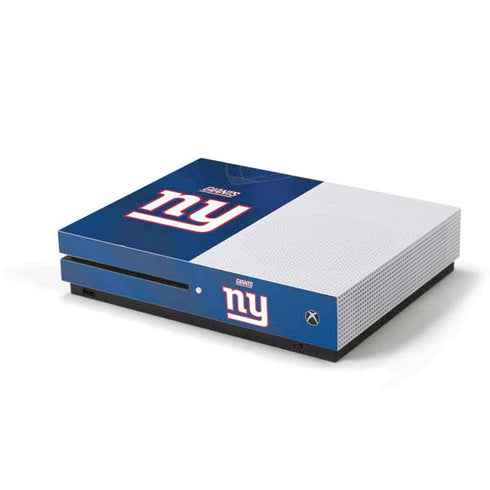 NFL New York Giants Team Jersey Xbox One S Console Skin