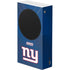 NFL New York Giants Team Jersey Xbox Series S Console Skin