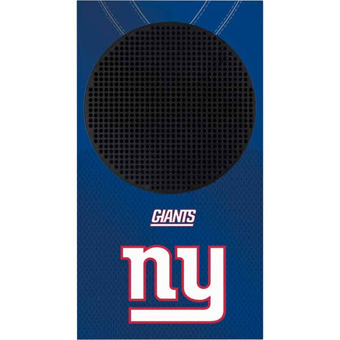 NFL New York Giants Team Jersey Xbox Series S Console Skin