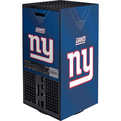 NFL New York Giants Team Jersey Xbox Series X Bundle Skin