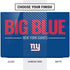 NFL New York Giants Team Motto Dell Vostro Skin