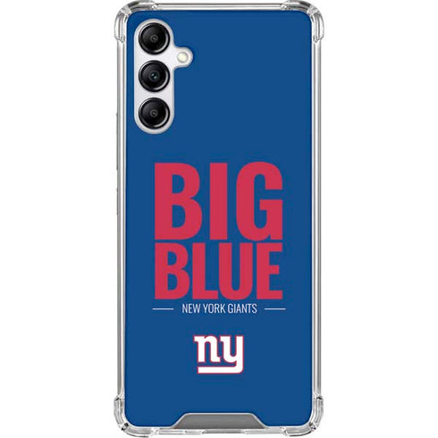 NFL New York Giants Team Motto Galaxy A15 5G Clear Case