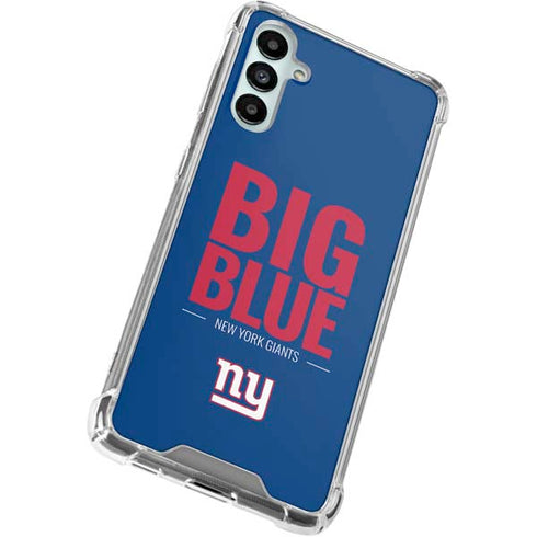NFL New York Giants Team Motto Galaxy A15 5G Clear Case