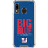 NFL New York Giants Team Motto Galaxy A30 Clear Case