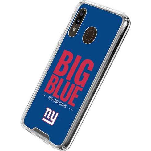NFL New York Giants Team Motto Galaxy A30 Clear Case