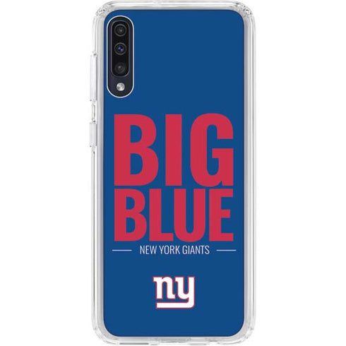 NFL New York Giants Team Motto Galaxy A50 Clear Case