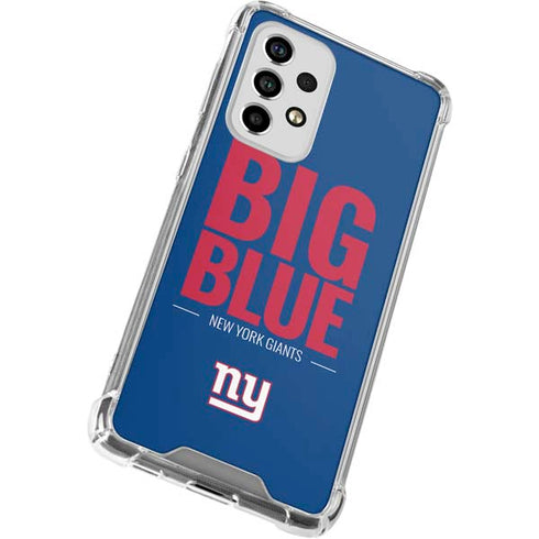 NFL New York Giants Team Motto Galaxy A53 5G Clear Case