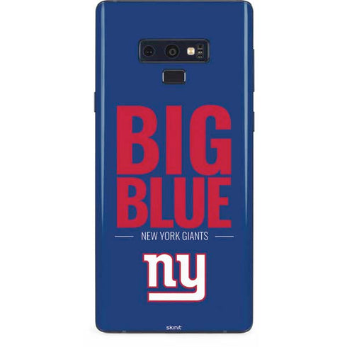 NFL New York Giants Team Motto Galaxy Note 9 Skin