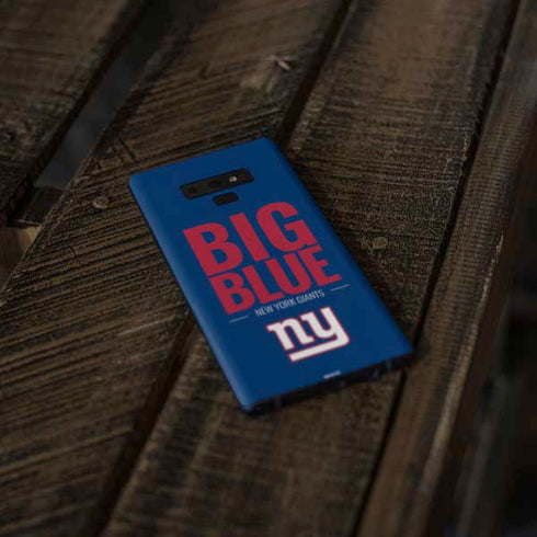 NFL New York Giants Team Motto Galaxy Note 9 Skin