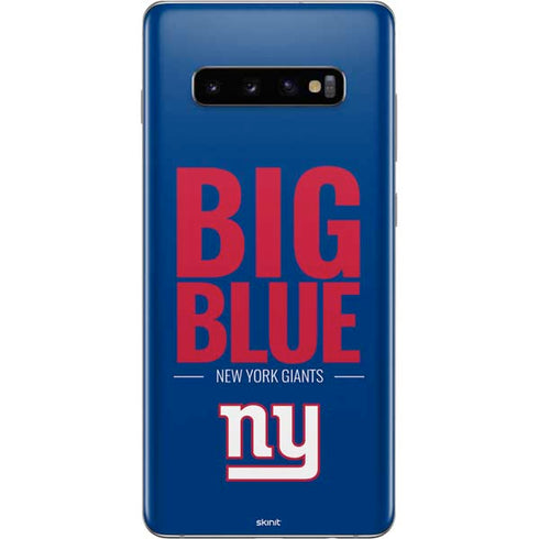 NFL New York Giants Team Motto Galaxy S10 Plus Skin