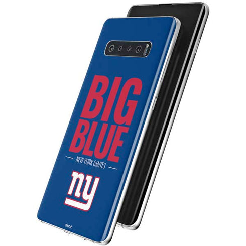 NFL New York Giants Team Motto Galaxy S10 Skin