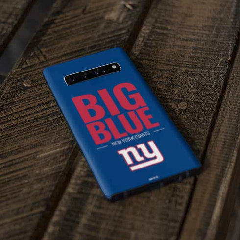 NFL New York Giants Team Motto Galaxy S10 Skin