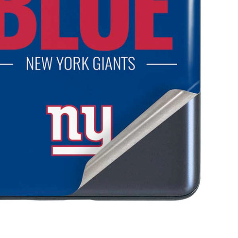 NFL New York Giants Team Motto Galaxy S20 Fan Edition Skin
